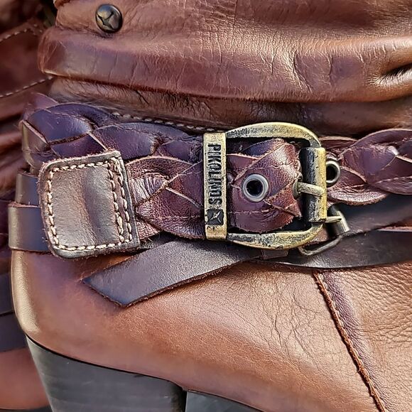 Pikolinos Verona Brown Ankle Boots size 37 - Picture 8 of 9